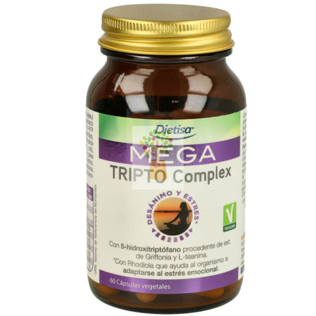 MEGA TRIPTO COMPLEX 60 CAPSULAS DIETISA