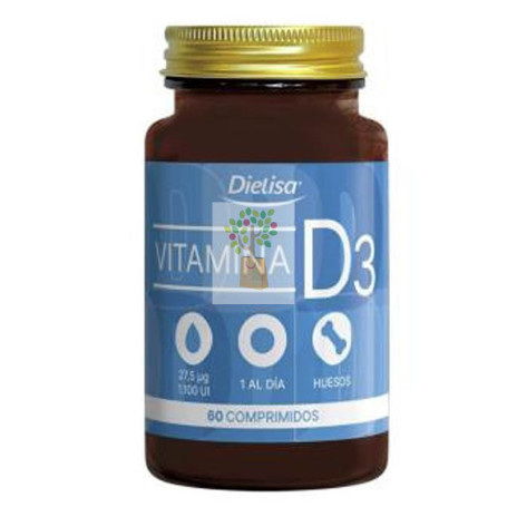 DIETISA VITAMINA D3 60 COMPRIMIDOS DIETISA