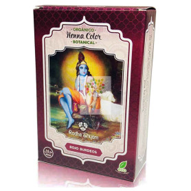 HENNA POLVO ROJO BURDEOS RADHE SHYAM