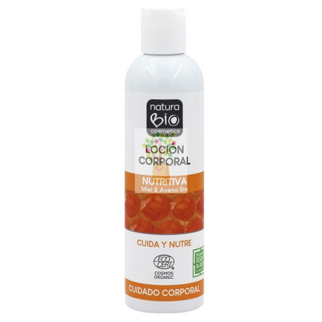 GEL DUCHA NUTRITIVO MIEL Y AVENA BIO 250Ml NATURABIO