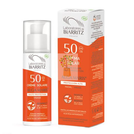 CREMA SOLAR FACIAL SPF50 50Ml BIARRITZ