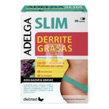ADELGASLIM DERRITE GRASAS 30 CAPSULAS DIETMED
