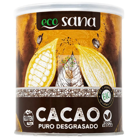 CACAO PURO DESGRASADO BIO 275Gr ECOSANA DRASANVI