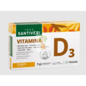 VITAMINA D3 60 COMPRIMIDOS SANTIVERI