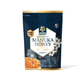 Miel de Manuka RAW Monofloral MGO 100+ (10x5g) Monodosis MANUKA WORLD