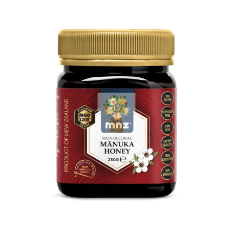 Miel de Manuka RAW Monofloral MGO 1200+ 250g MANUKA WORLD
