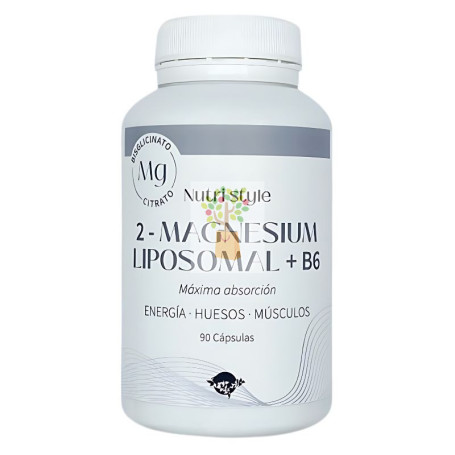 2 MAGNESIUM LIPOSOMAL + B6  90 CAPSULAS ESPADIET