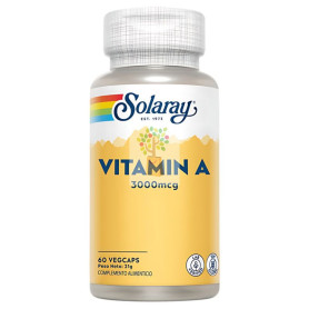 VITAMINA A 10,000 UI - 60 VEGCAPS SOLARAY