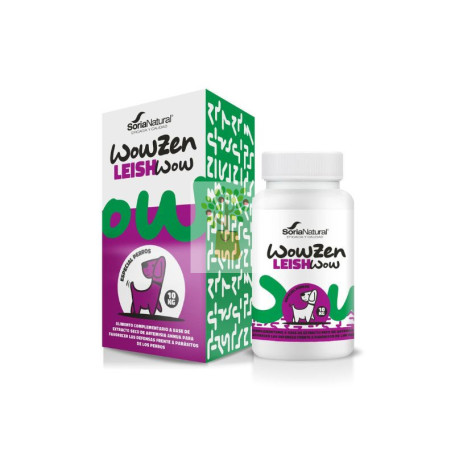 LEISH WOW PERROS 10KG 60 COMPRIMIDOS SORIA NATURAL