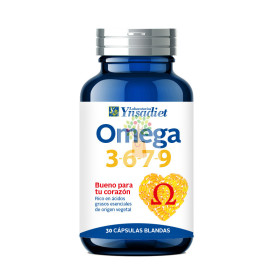 OMEGA 3-6-7-9 ENVASE DE 30 CÁPSULAS. YNSADIET