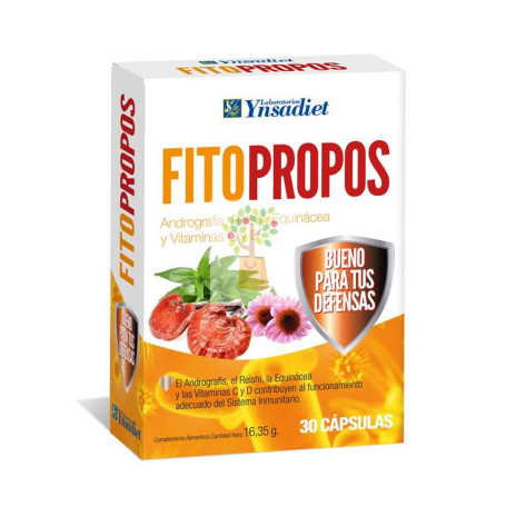 FITOPROPOS + ECHINACEA CAJA DE 30 CÁPSULAS VEGETALES YNSADIET