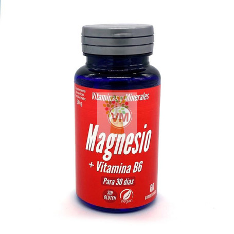 MAGNESIO + VITAMINA B6 ENVASE DE 60 COMPRIMIDOS YNSADIET
