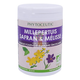 COMPLEJO HIPÉRICO+AZAFRÁN+MELISA BIO 60 COMPRIMIDOS INSTITUT PHYTOCEUTIC