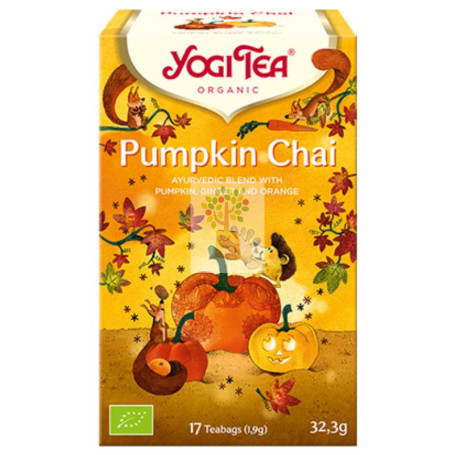 YOGI TEA PUMPKIN CHAI 17 FILTROS