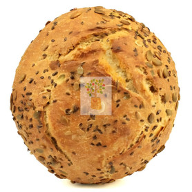 HOGAZA DE ESPELTA CON SEMILLAS 500Gr ECOHORNO