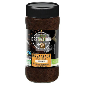 CAFE SOLUBLE DESAYUNO BIO 100Gr DESTINATION