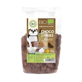 CHOCO LUNAS SIN GLUTEN BIO 160 GR SOL NATURAL