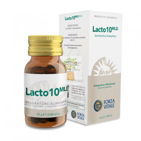 LACTO 10 (LACTOBACILLUS ACIDOPHYLUS) 25Gr. FORZA VITALE