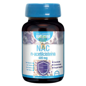 N-ACETILCISTEINA 600mg 60 COMPRIMIDOS NATURMIL
