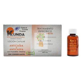 LOCION ANTICAIDA+ANTICASPA 4x25 ML NATURAL SYSTEM WOMAN