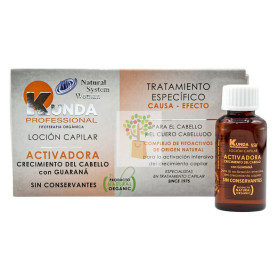 LOCION ACTIVADORA CRECIMIENTO 4x25 ML NATURAL SYSTEM WOMAN