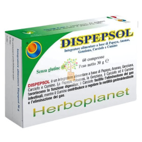 DISPEPSOL 30 Gr 60 COMPRIMIDOS HERBOPLANET
