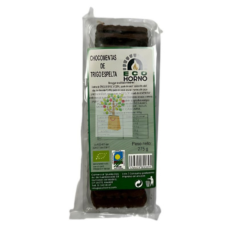 CHOCOMENTAS DE ESPELTA 275Gr  ECOHORNO