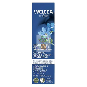 CONTORNO DE OJOS Y LABIOS RED. GENC.AZUL Y EDELWEISS 10ML WELEDA