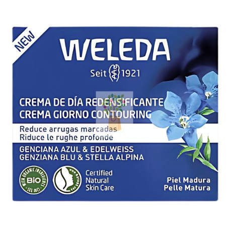 CREMA DE DIA RED. GENC. AZUL Y EDELWEISS 40ML WELEDA