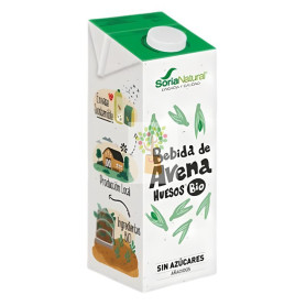 BEBIDA DE AVENA HUESOS BIO 1L SORIA NATURAL ALIMENTACIÓN