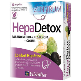 HEPADETOX 10 AMPOLLAS YNSADIET