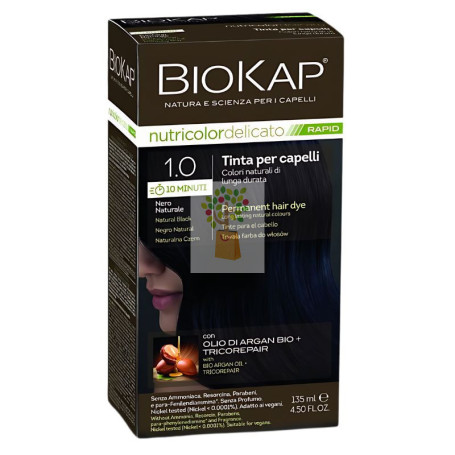 RAPID DELICATO 1.0 NEGRO NATURAL 135 ML BIOKAP