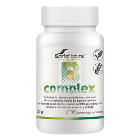 B-COMPLEX 30 COMPRIMIDOS SORIA NATURAL