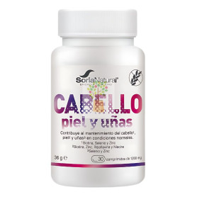 CABELLO, PIEL Y UÑAS 30 COMPRIMIDOS SORIA NATURAL