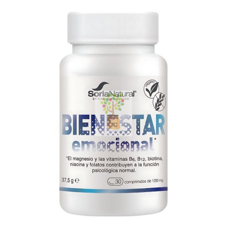 BIENESTAR EMOCIONAL 30 COMPRIMIDOS SORIA NATURAL