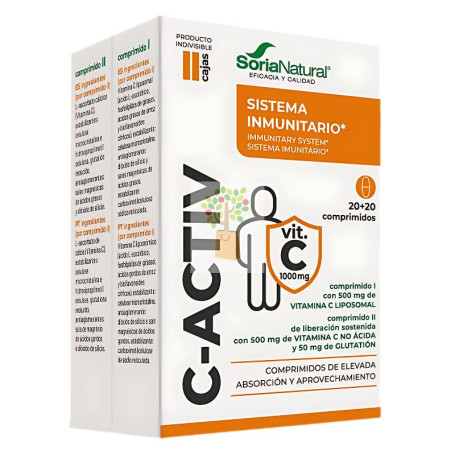 C-ACTIV 40 COMPRIMIDOS SORIA NATURAL
