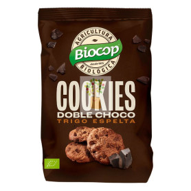 COOKIES TRIGO ESPELTA DOBLE CHOCO 200 GR BIOCOP