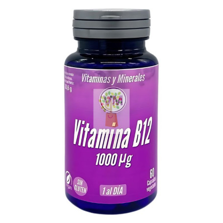 VITAMINA B12 "NUEVA FORMULA" 60 CAPSULAS VEGETALES YNSADIET