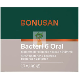 BACTERI 6 ORAL 14 SOBRES BONUSAN