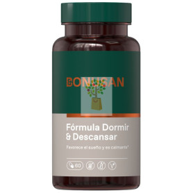 FÓRMULA DORMIR & DESCANSAR 60 CÁPSULAS BONUSAN