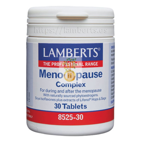 MENOPAUSE COMPLEX 30 COMPRIMIDOS LAMBERTS