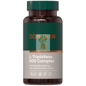 L-TRIPTÓFANO 500 COMPLEX 60 CÁPSULAS BONUSAN