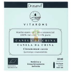 ACEITE ESENCIAL CANELA CHINA BIO 10ML VITAROMS DRASANVI