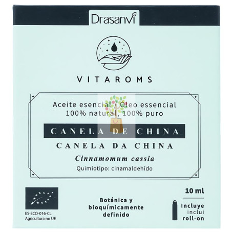 ACEITE ESENCIAL CANELA CHINA BIO 10ML VITAROMS DRASANVI