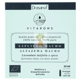 ACEITE ESENCIAL ESPLIEGO MACHO BIO 10ML VITAROMS DRASANVI