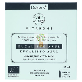 ACEITE ESENCIAL EUCALIPTO AZUL BIO 10ML VITAROMS DRASANVI