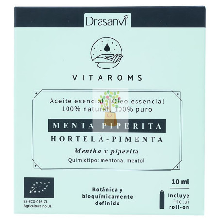 ACEITE ESENCIAL MENTA PIPERITA BIO 10ML VITAROMS DRASANVI
