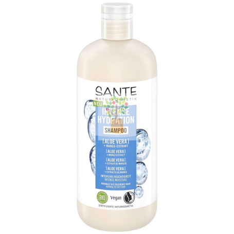 CHAMPÚ HIDRATACIÓN INTENSA ALOE BIO 500ML SANTE
