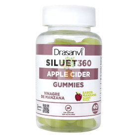 SILUET 360º VINAGRE DE MANZANA 40 GOMINOLAS DRASANVI