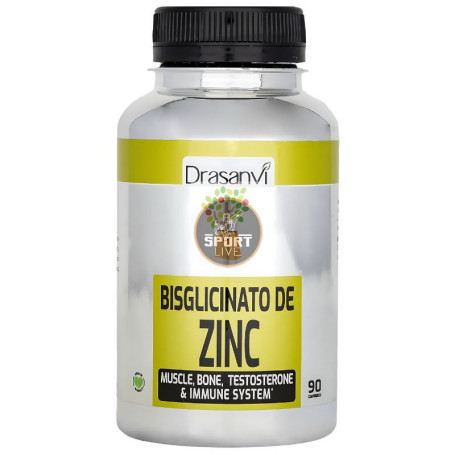 BISGLICINATO DE ZINC 90 COMPRIMIDOS DRASANVI SPORT LIVE